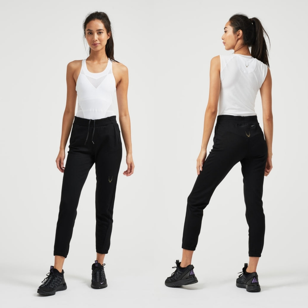 Lucas Hugh Halo Track Pants Merino Wool Black Size XS